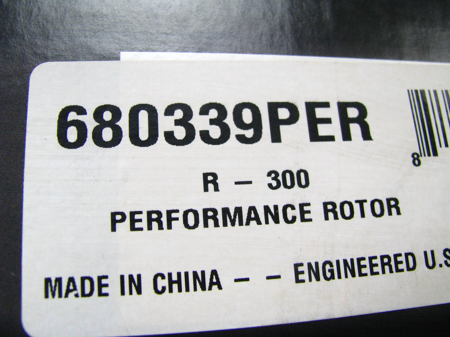 (2) Raybestos 680339PER Performance S-Groove Disc Brake Rotors - Front