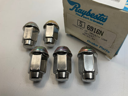 (5) Raybestos 6916N Wheel Lug Nuts