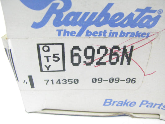 (5) Raybestos 6926N Rear Wheel Lug Nuts - LH Threads