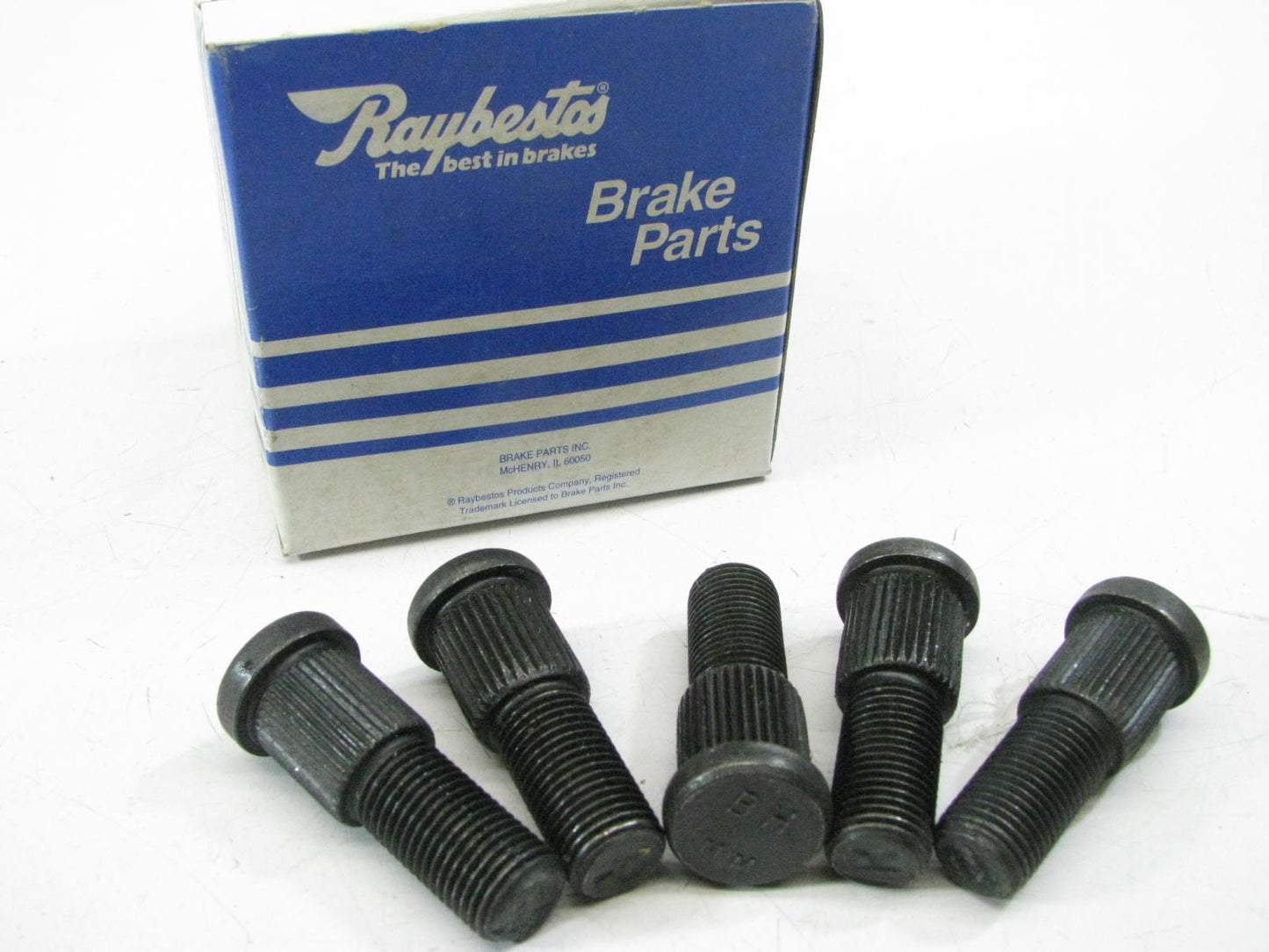 (5) Raybestos 7022B Wheel Lug Studs - Front / Rear