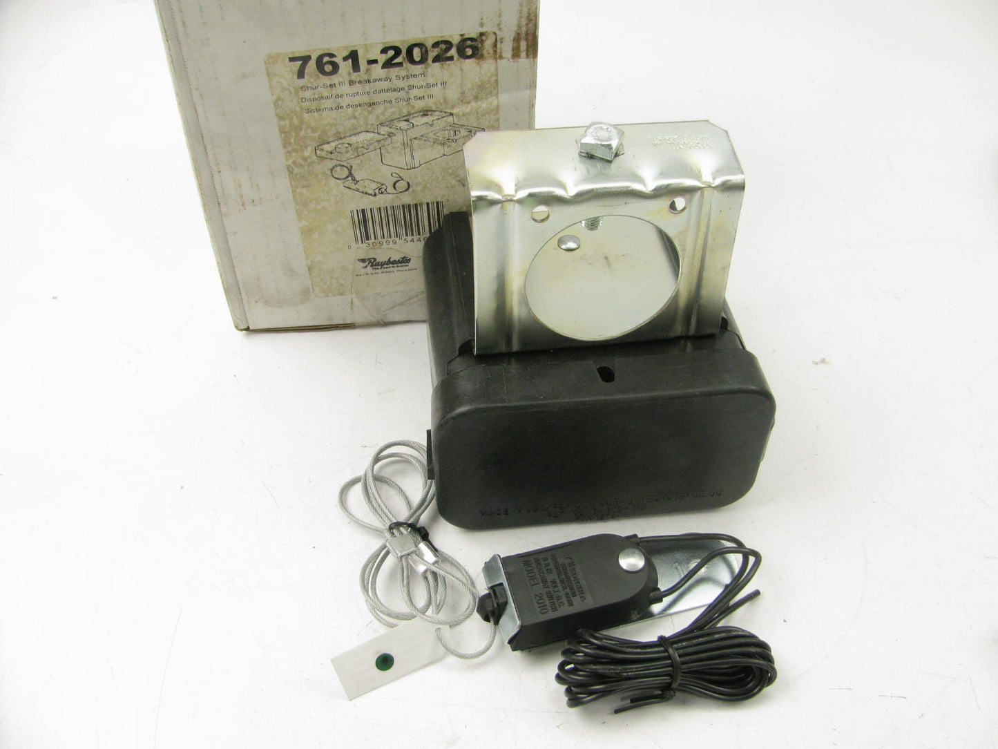 RAYBESTOS 761-2026 Trailer Breakaway Switch, Shur Set III