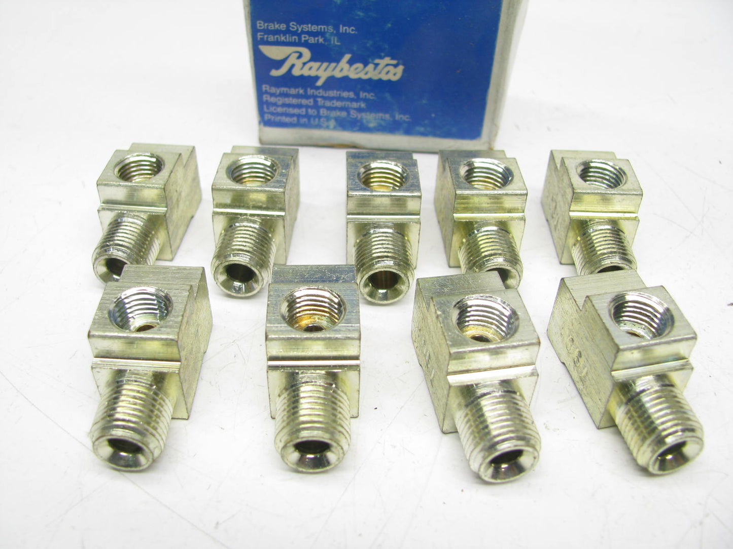 (x9) Raybestos 761-237C Trailer Brake Adapter Tees RH