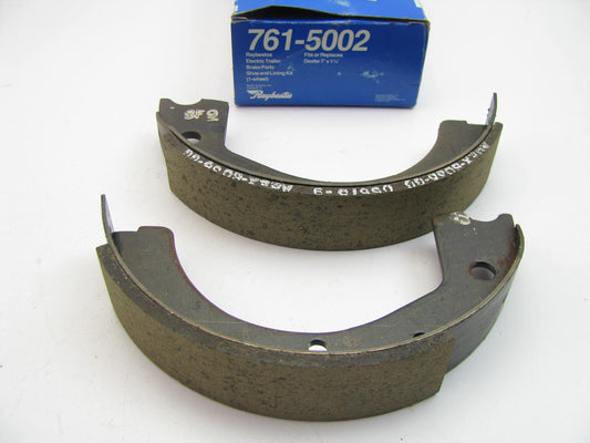 Raybestos 761-5002 Trailer Electric Brake Shoes For 1-1/4'' X 7-1/2'' Brakes