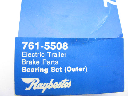 Raybestos 761-5508 Trailer Electric Brake Outer Bearing Set - Dexter 12X2'' 6K 7K