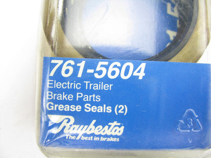 Raybestos 761-5604 Trailer Electric Brake Grease Oil Seals - 2/Pack