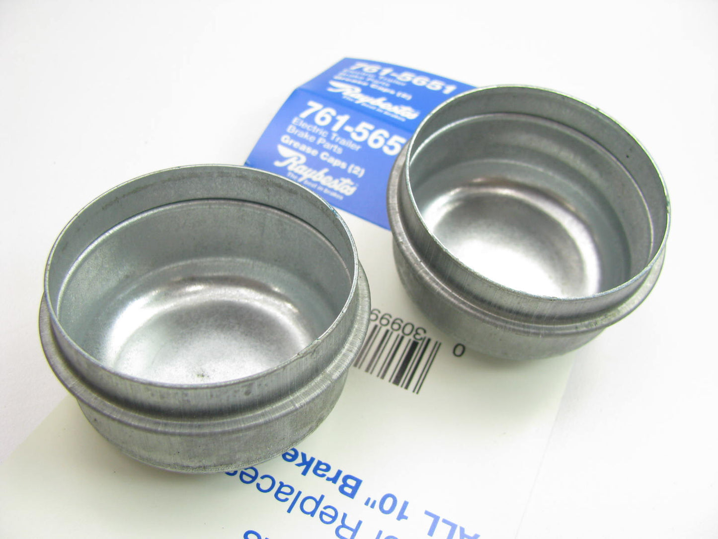 Raybestos 761-5651 Trailer Electric Brake Grease Caps For 10'' Brakes - 2/Pack