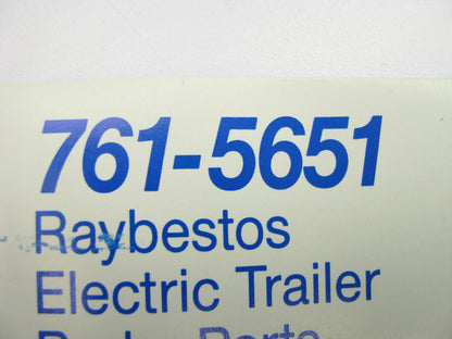 Raybestos 761-5651 Trailer Electric Brake Grease Caps For 10'' Brakes - 2/Pack