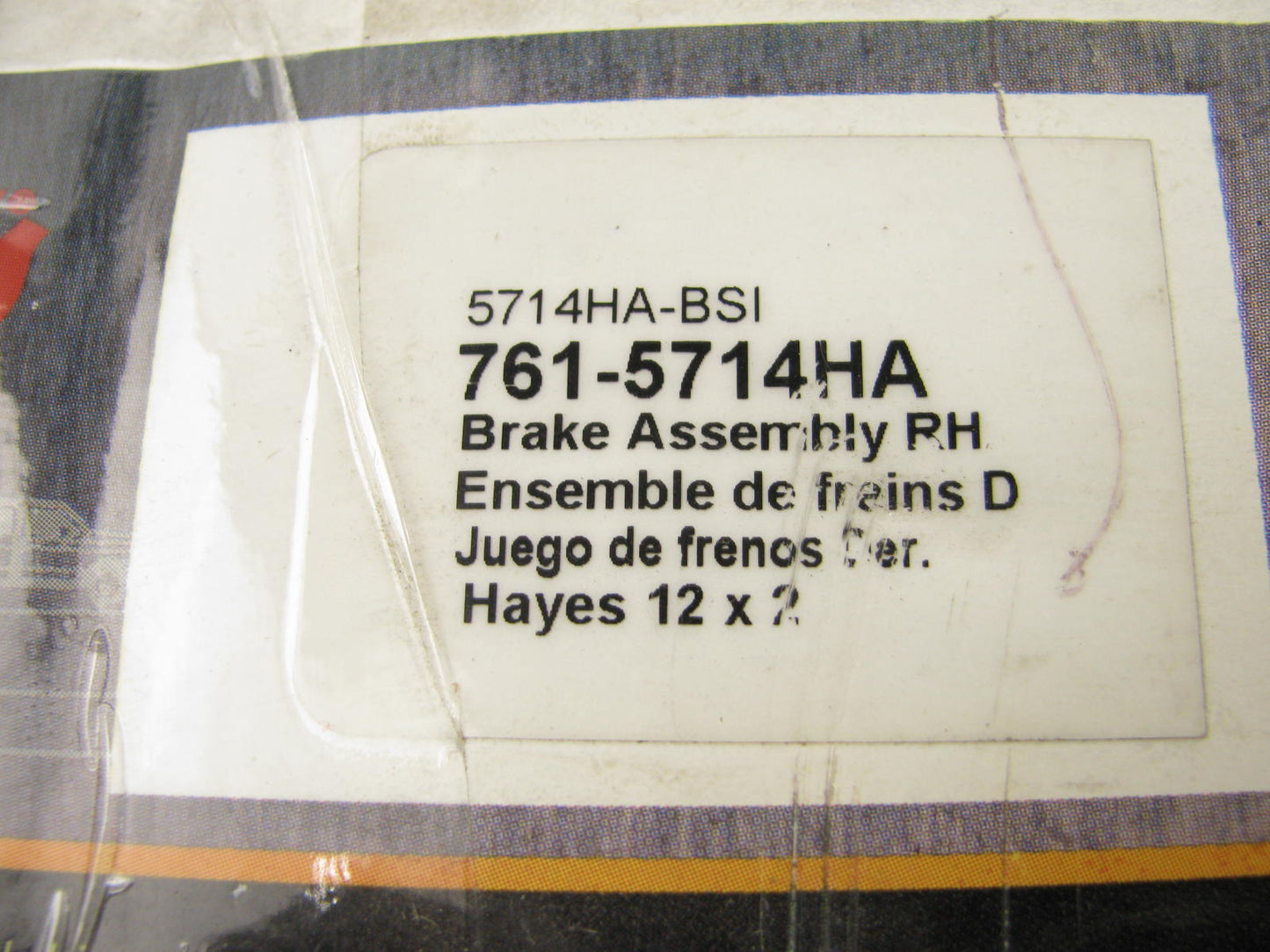 Raybestos 761-5714HA 12''X2'' RIGHT Trailer Brake Assembly 571HA-BSI
