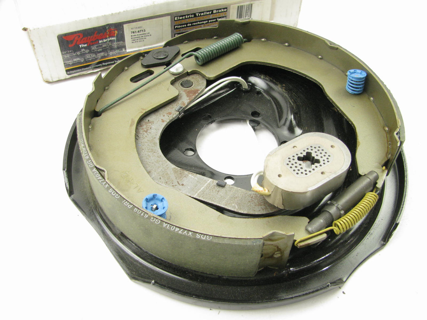 Raybestos 761-6713 AL-KO 12''X2'' Electric LEFT Trailer Brake Assembly