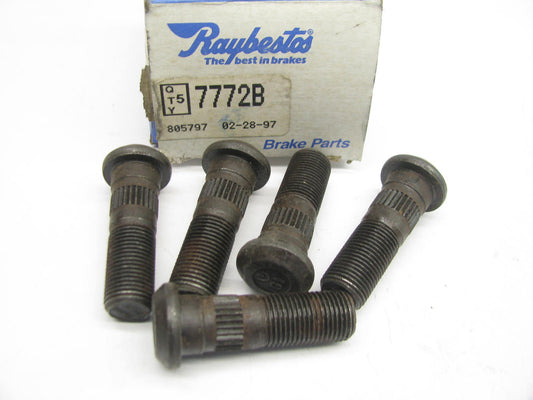 (5) Raybestos 7772B Wheel Lug Studs - Rear