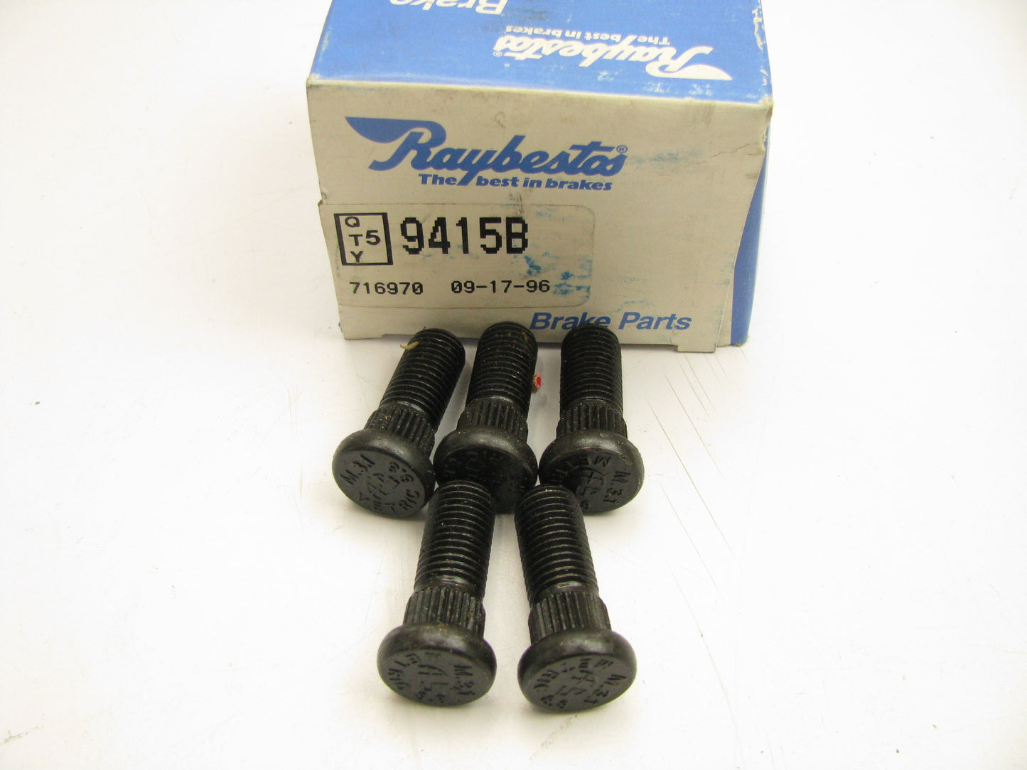 (5) Raybestos 9415B Wheel Lug Studs - Front / Rear