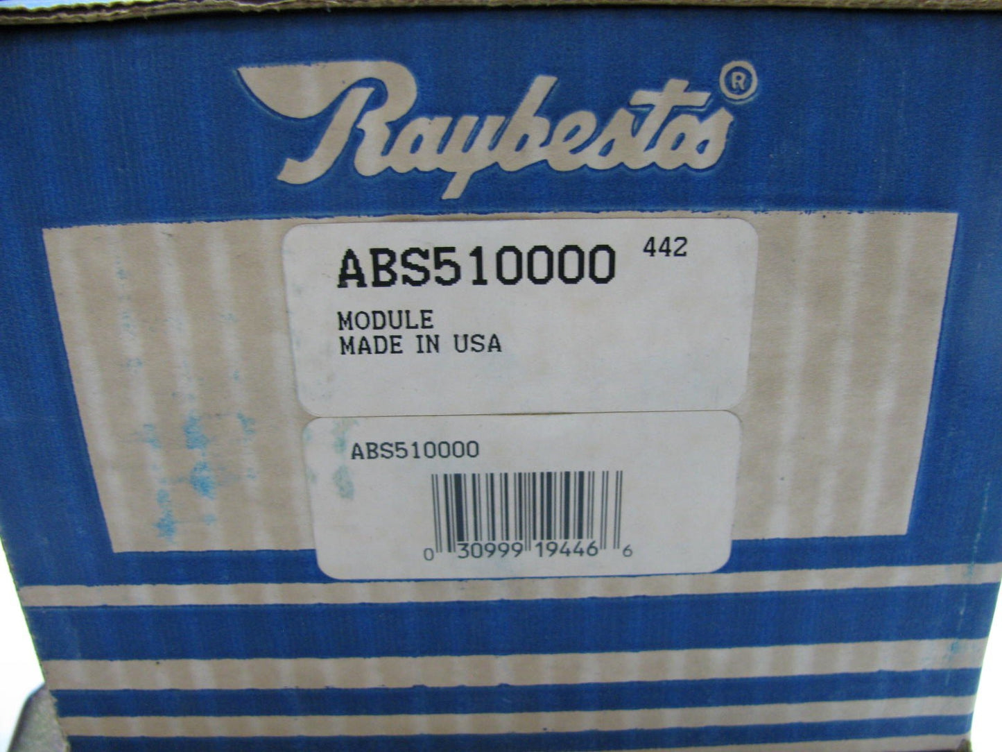 Raybestos ABS510000 ABS System Control Module OEM Ford F0FF-2C018-AA.