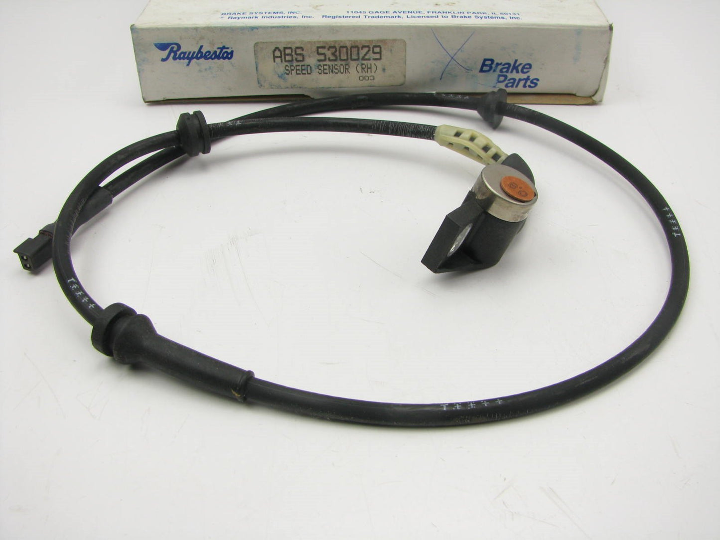 Raybestos REAR RIGHT ABS Wheel Speed Sensor 1986 Electra, Deville, Fleetwood, 98