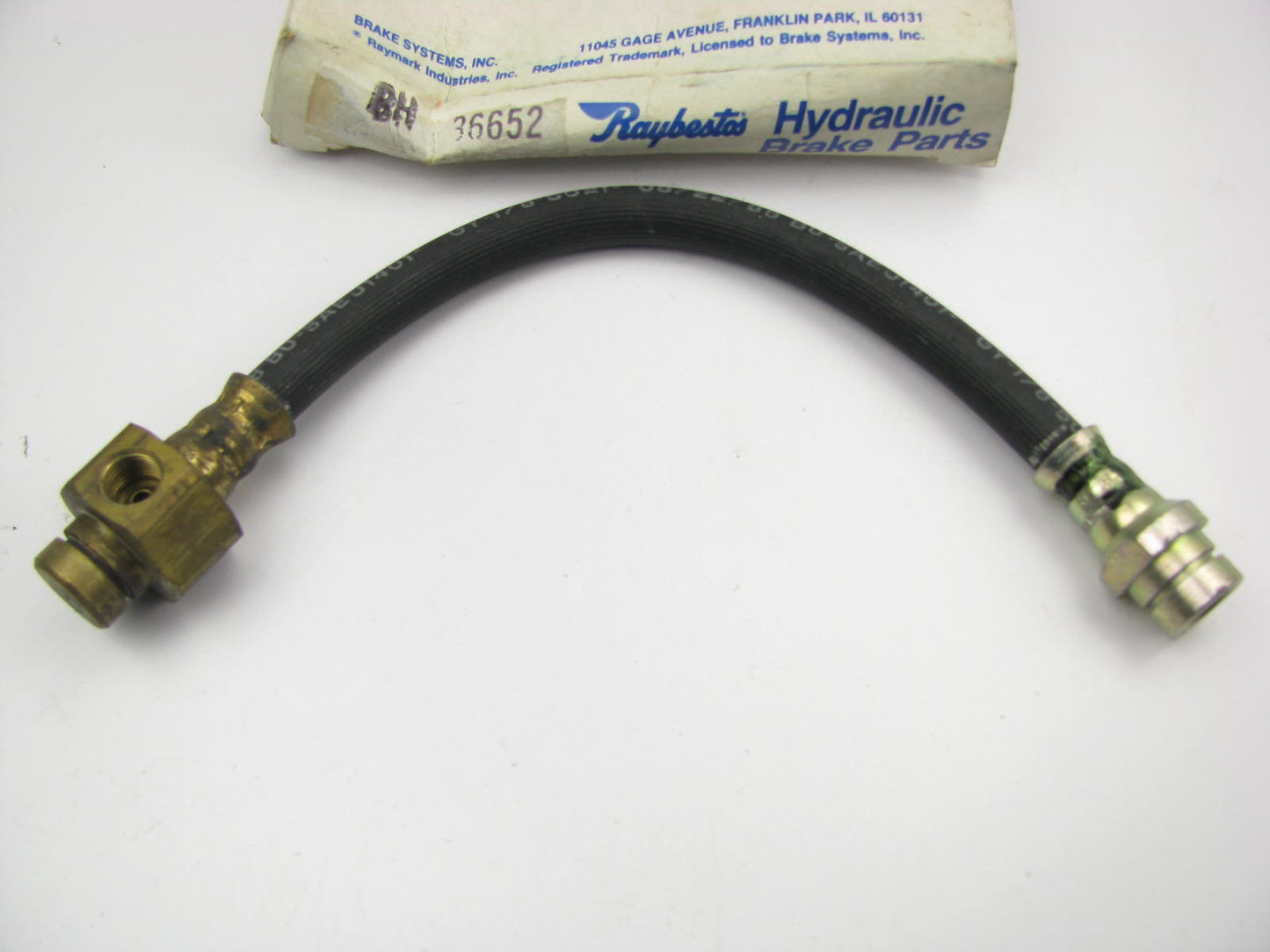 Raybestos BH36652 Brake Hydraulic Hose - Front Left / Right