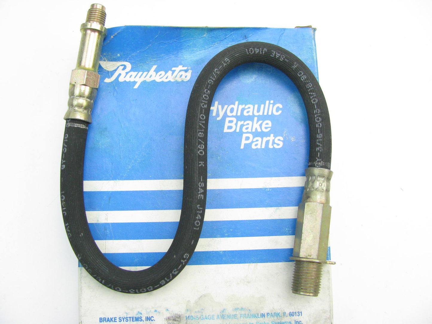 Raybestos BH36669 Brake Hydraulic Hose - Front Left / Right