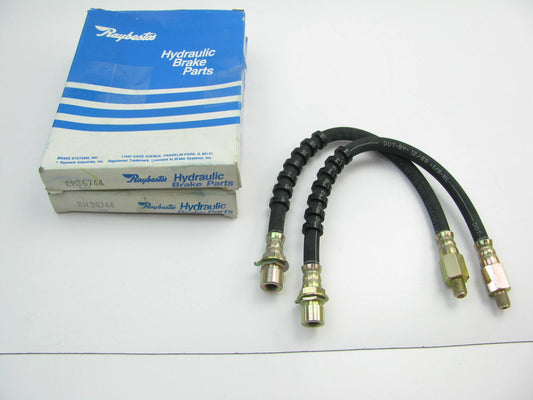 (2) Raybestos BH36744 Front Brake Hydraulic Hose for 1974-1975 Maverick & Comet