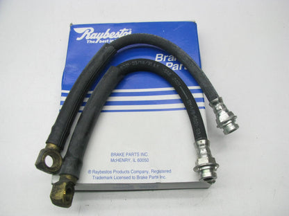 (2) Raybestos BH36825 Brake Hydraulic Hose - Front Left / Right