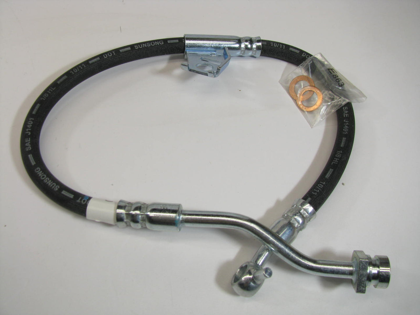 Raybestos BH383070 Front Right Brake Hydraulic Hose For 2011 Hyundai Equus
