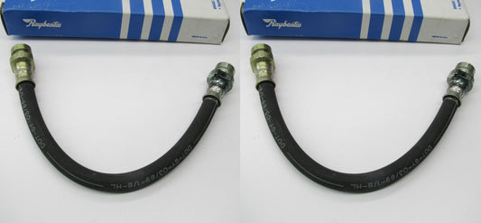 (2) Raybestos BH38466 Rear Brake Hydraulic Hose For 1997-99 Hyundai Tiburon, FWD