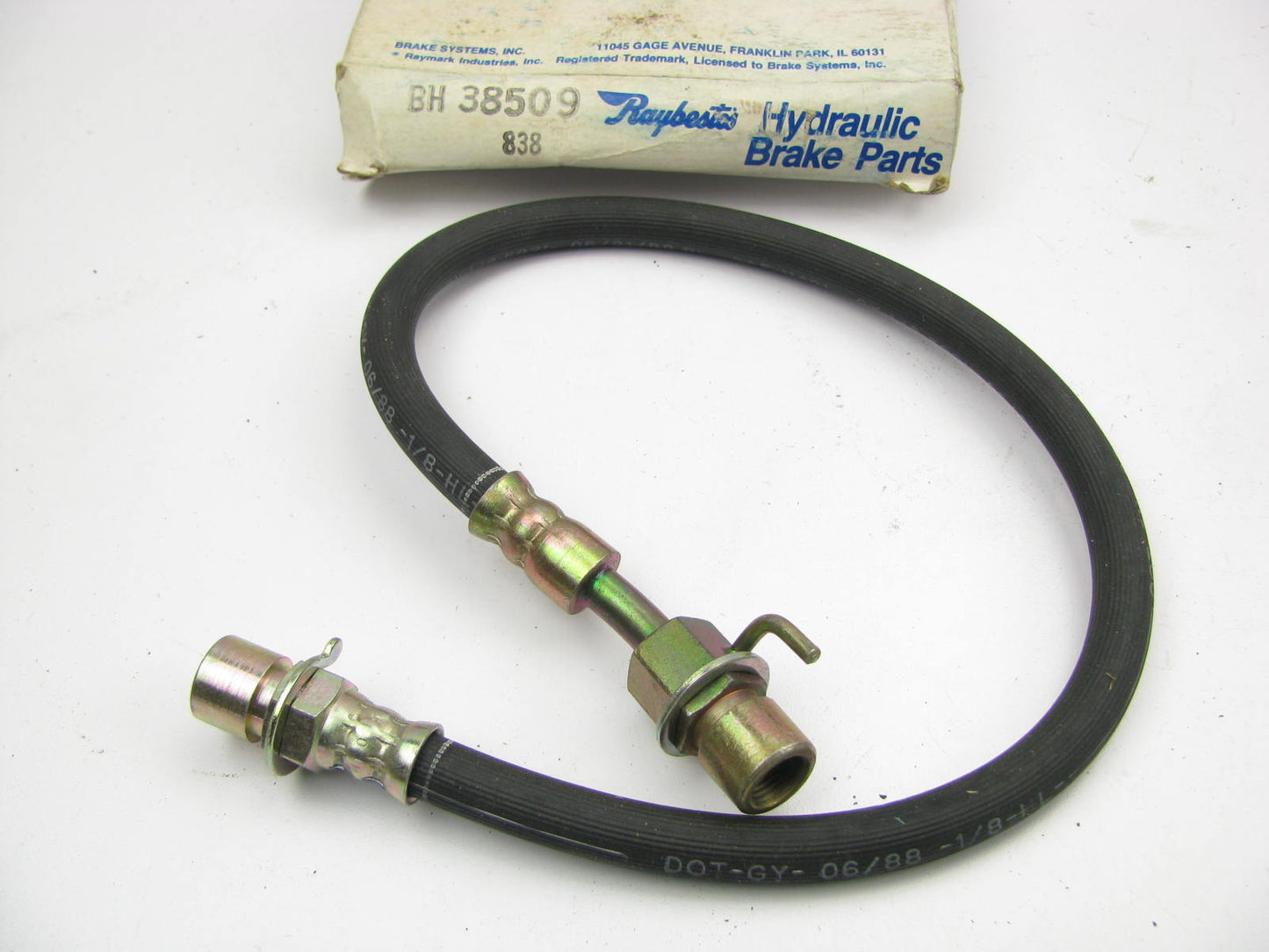 Raybestos BH38509 Brake Hydraulic Hose - Front / Rear