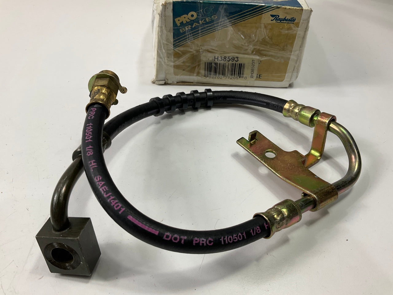 Raybestos BH38593T Front Right Brake Hose For 1987-1990 Dodge Dakota 4WD