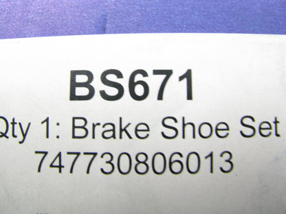 Raybestos BS671 Rear Drum Brake Shoes For 1993-1998 Nissan Altima