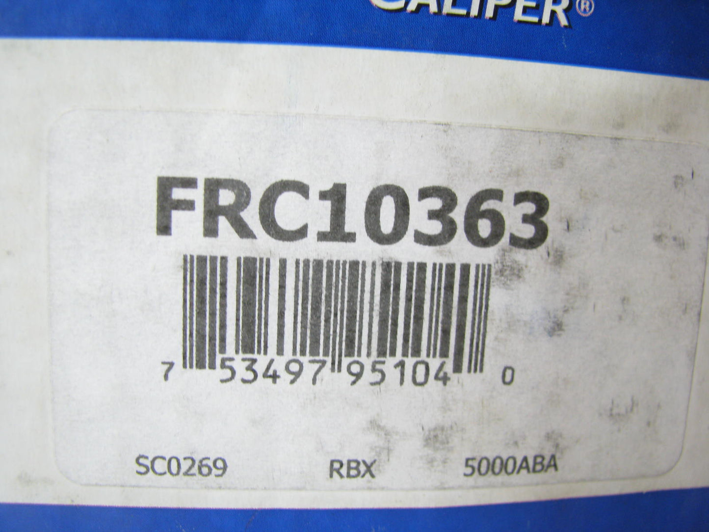 Raybestos FRC10363 Remanufactured Disc Brake Caliper - Front Left