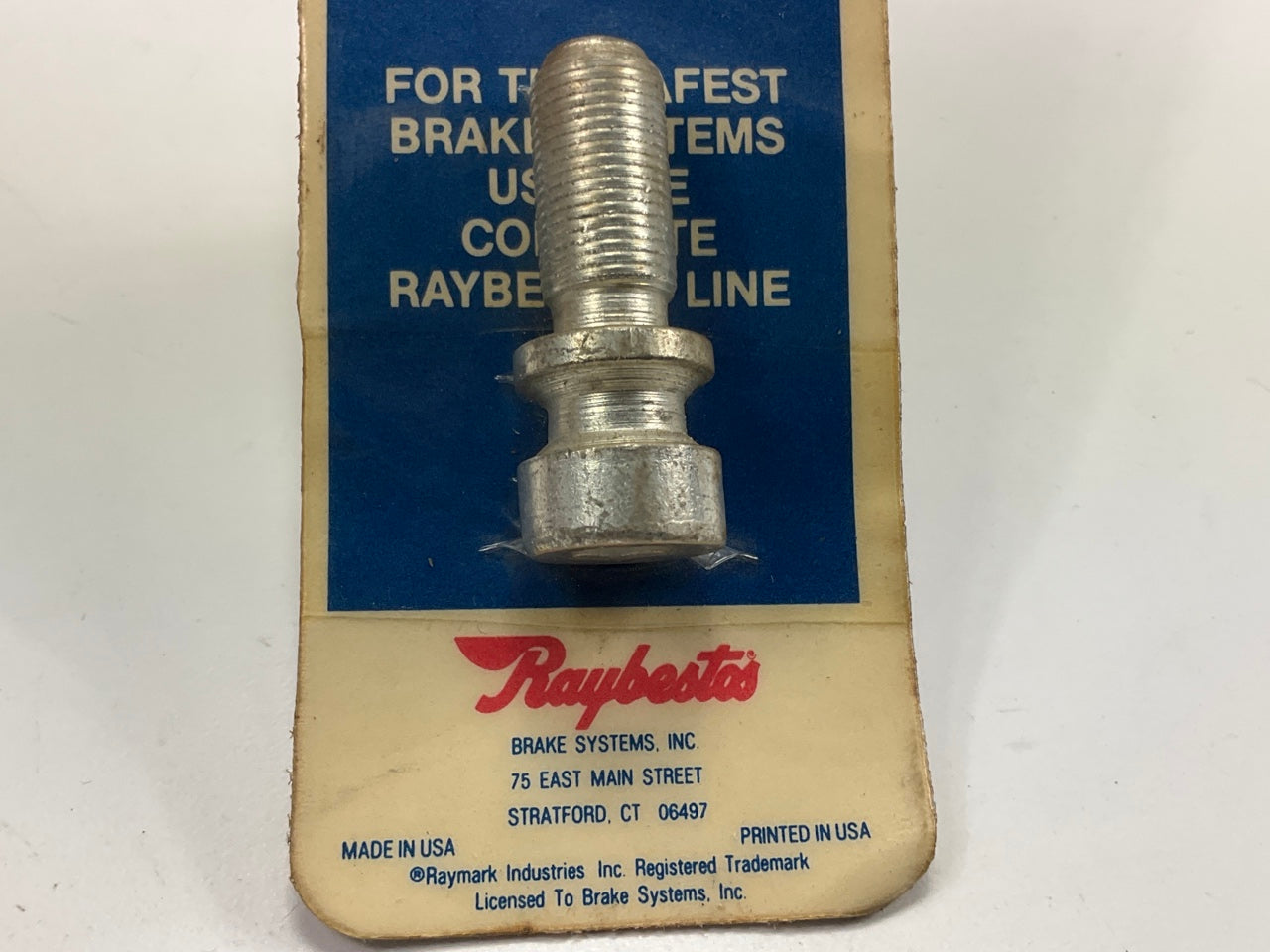Raybestos H5009-2 Disc Brake Caliper Bolt For 1976-1982 Chevette, 81-82 T1000