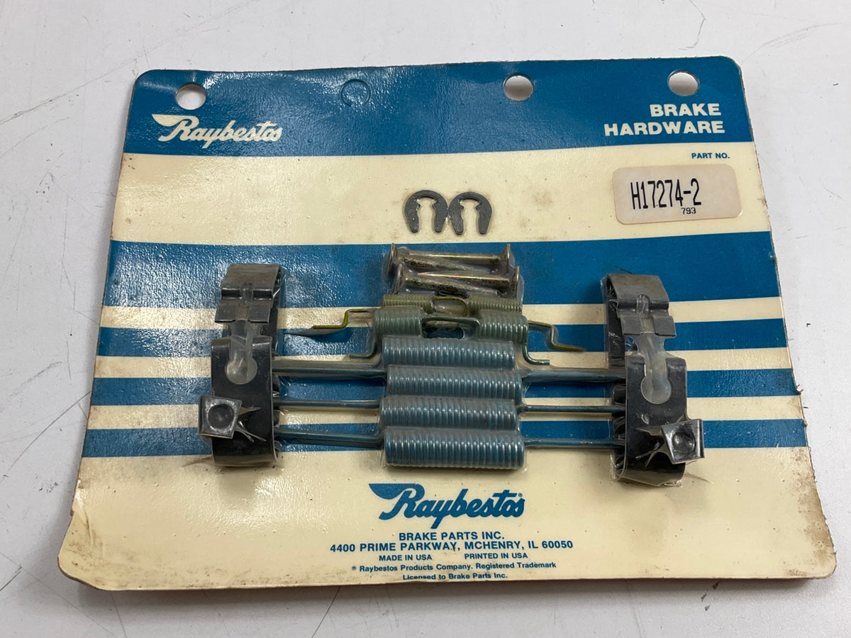 (2) Raybestos H17274 Rear Brake Hardware For 1983-1987 Mazda 626