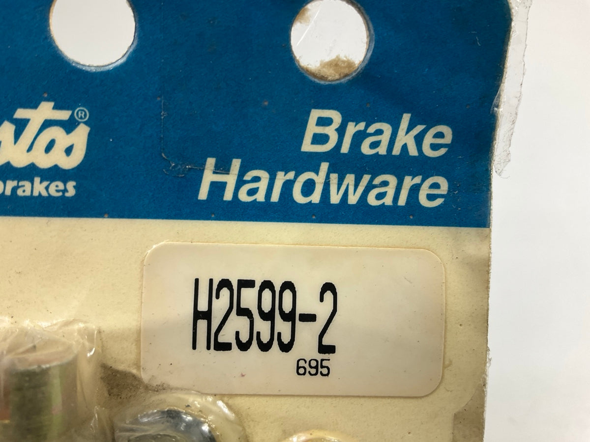 (2) Raybestos H2599 Rear Right Drum Brake Self Adjuster Repair Kit