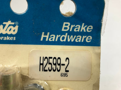 (2) Raybestos H2599 Rear Right Drum Brake Self Adjuster Repair Kit