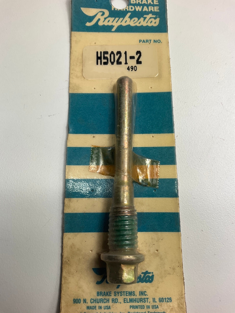 Raybestos H5021-2 Front Disc Brake Caliper Bolt