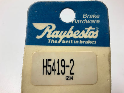 (2) Raybestos H5419 Front Disc Brake Anti-rattle Clip
