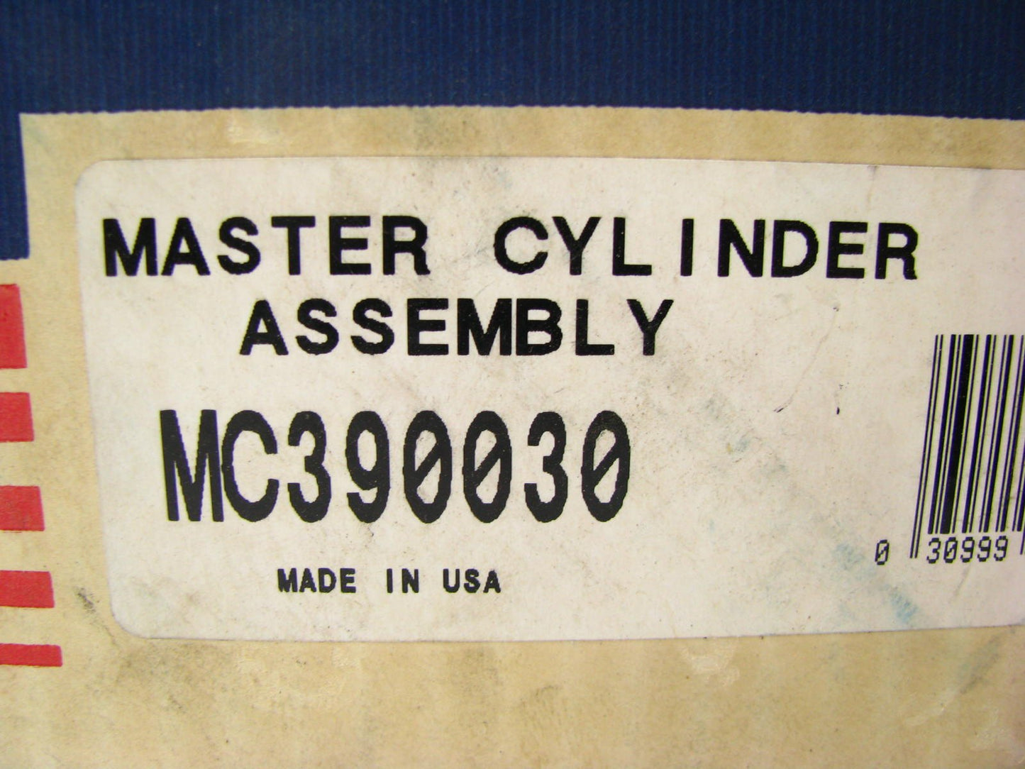 Raybestos MC390030 Brake Master Cylinder - 1991-1994 Toyota Tercel (W/O ABS)