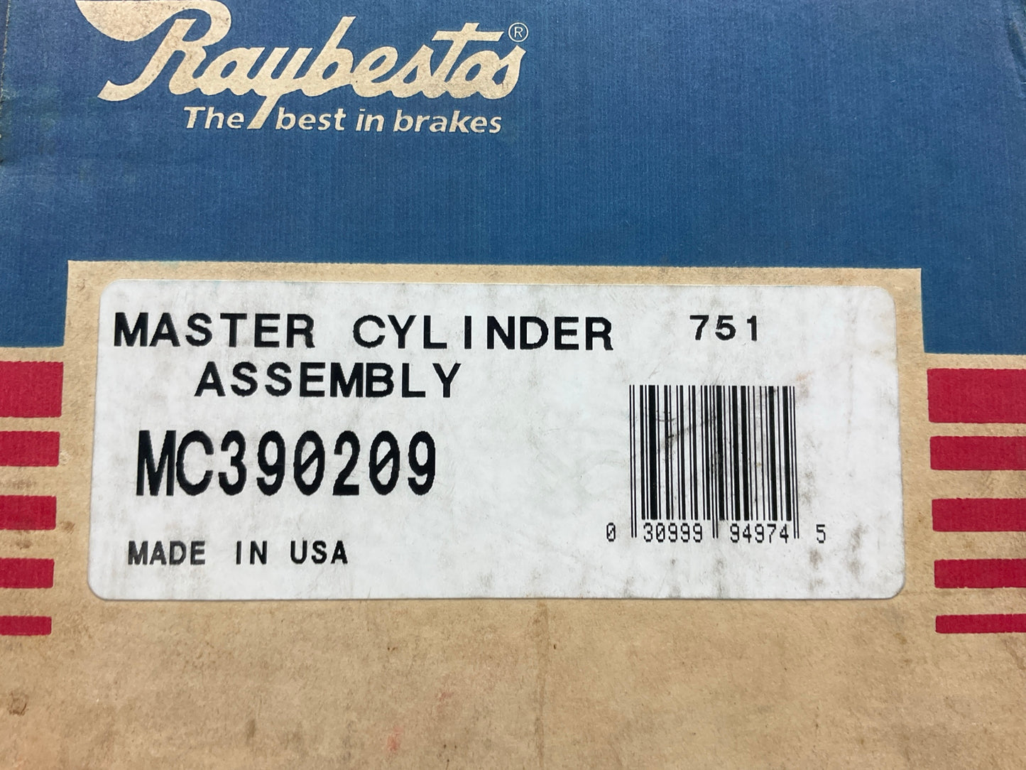 Raybestos MC390209 Brake Master Cylinder For 1994-1996 Mazda MX-3 W/ ABS