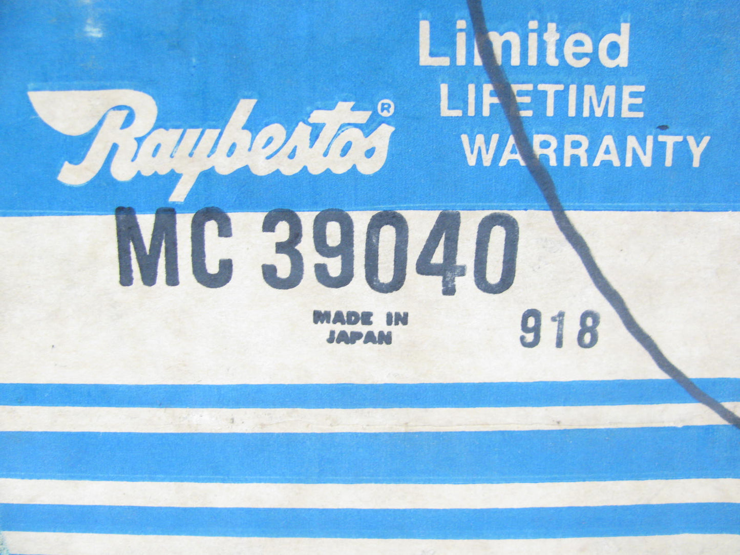 Raybestos MC39040 Brake Master Cylinder For 1978-1979 Toyota Celica