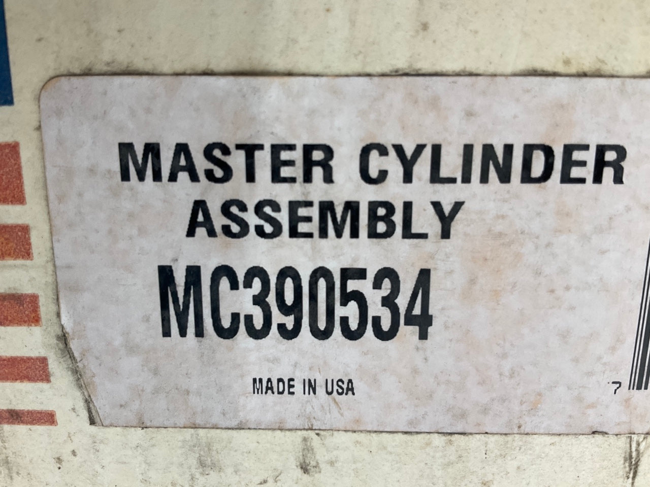 Raybestos MC390534 Brake Master Cylinder