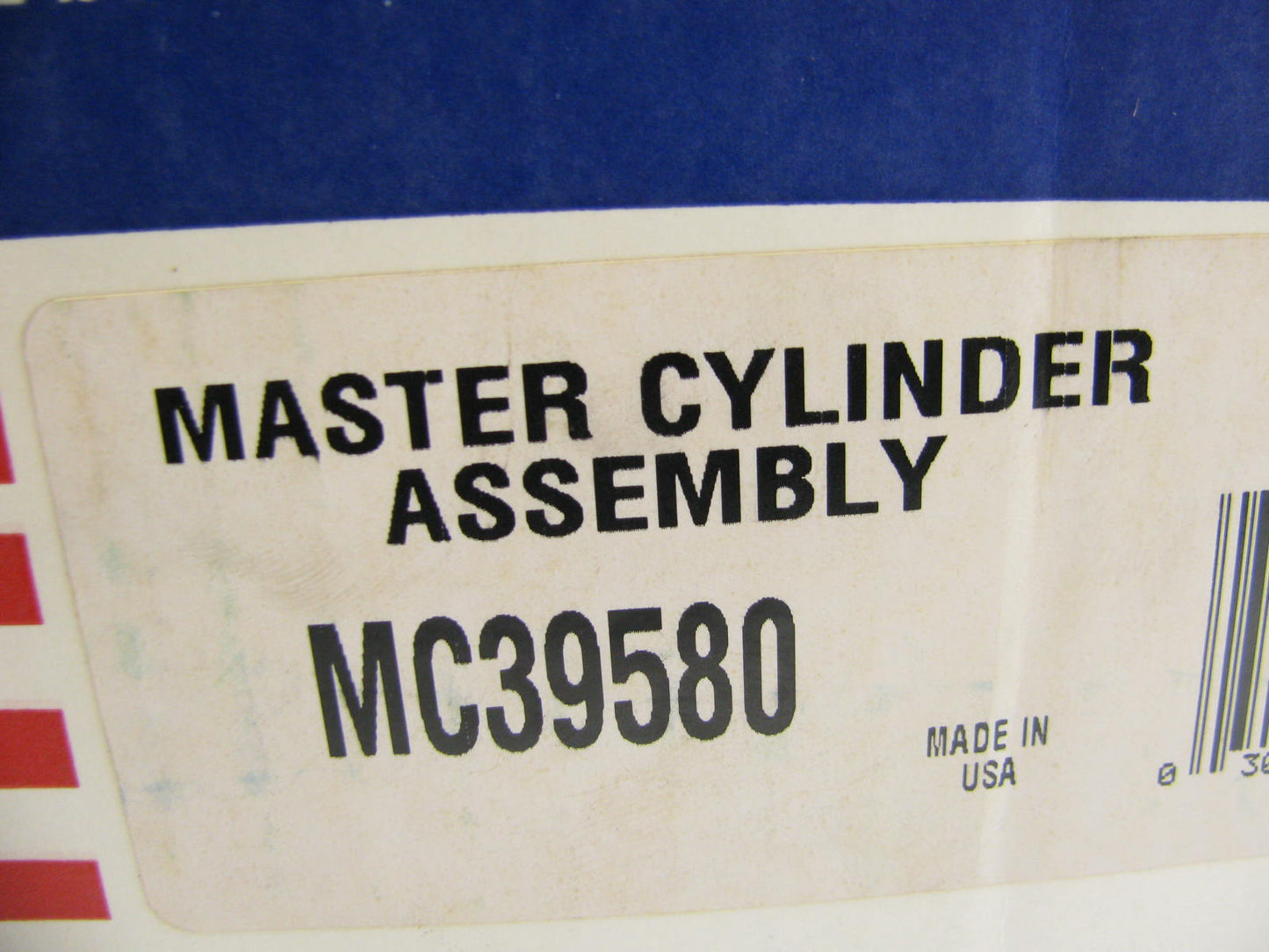 Raybestos MC39580 Brake Master Cylinder - WITHOUT ABS ONLY