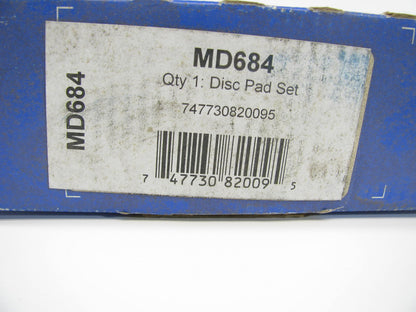 Raybestos MD684 Front Disc Brake Pad Set - Semi-Metallic