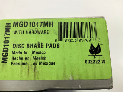 Raybestos MGD1017MH Rear Semi-Metallic Disc Brake Pads