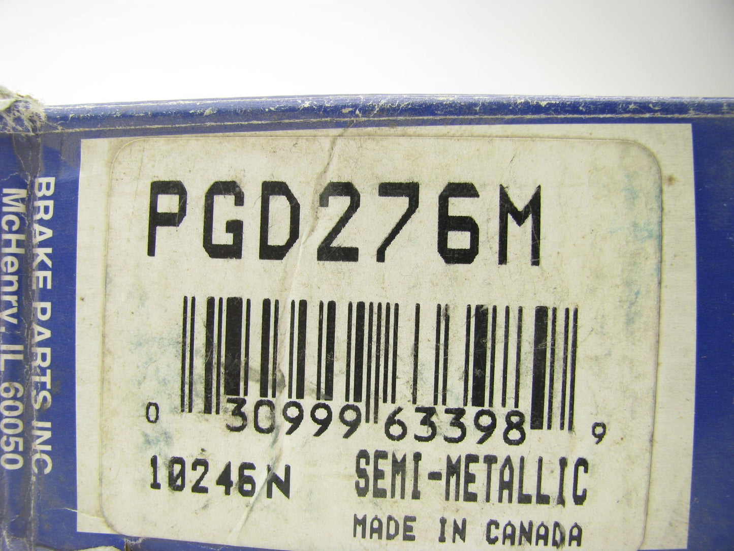Raybestos PGD276M Front Disc Brake Pads - 1984-1987 Honda Civic