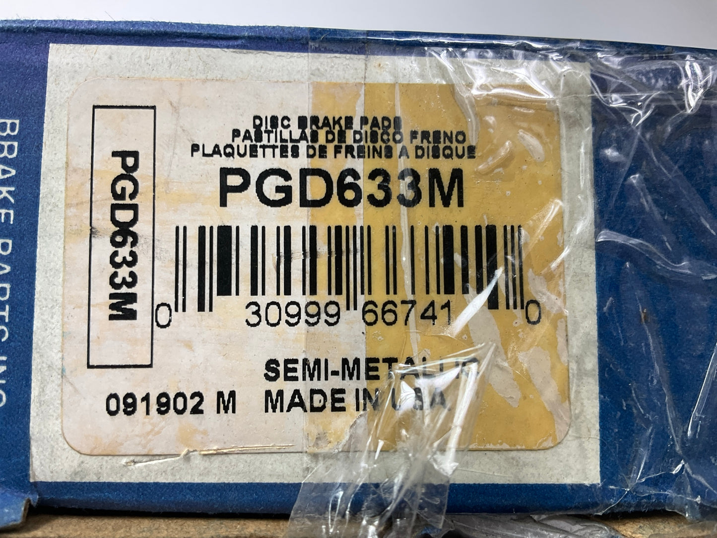 Raybestos PGD633M Front Brake Pads