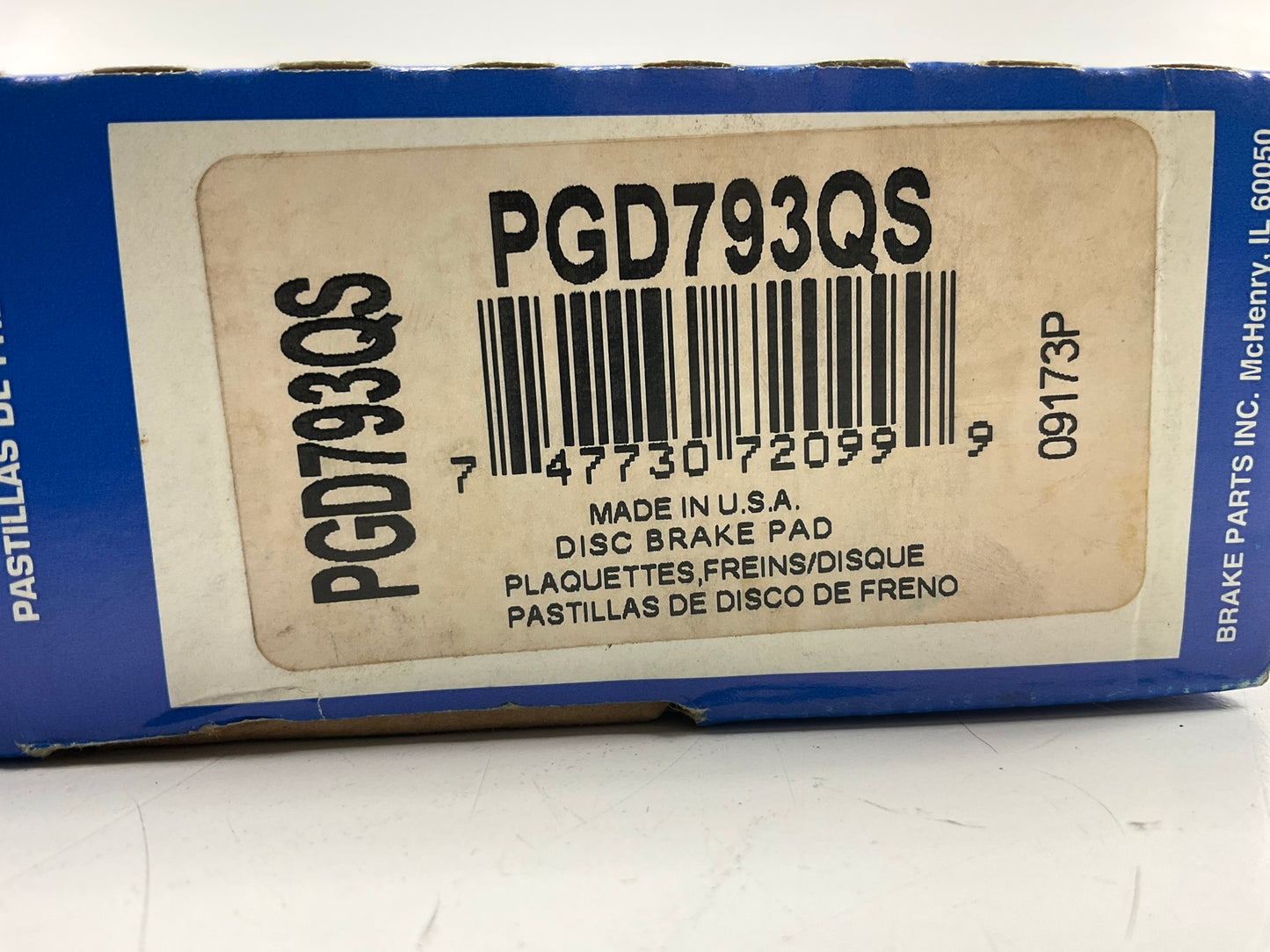 Raybestos PGD793QS Front Quiet Stop Ceramic Brake Pad Set