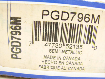 Raybestos PGD796M Front Disc Brake Pads For 1999-2000 Daewoo Lanos