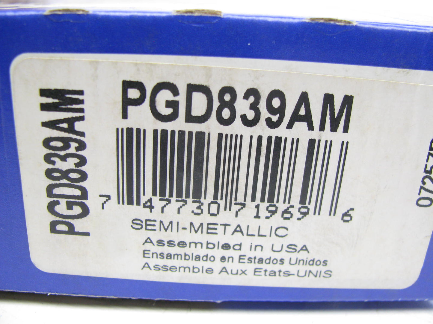 Raybestos PGD839AM FRONT Disc Brake Pads - 2001 Audi A8 Quattro