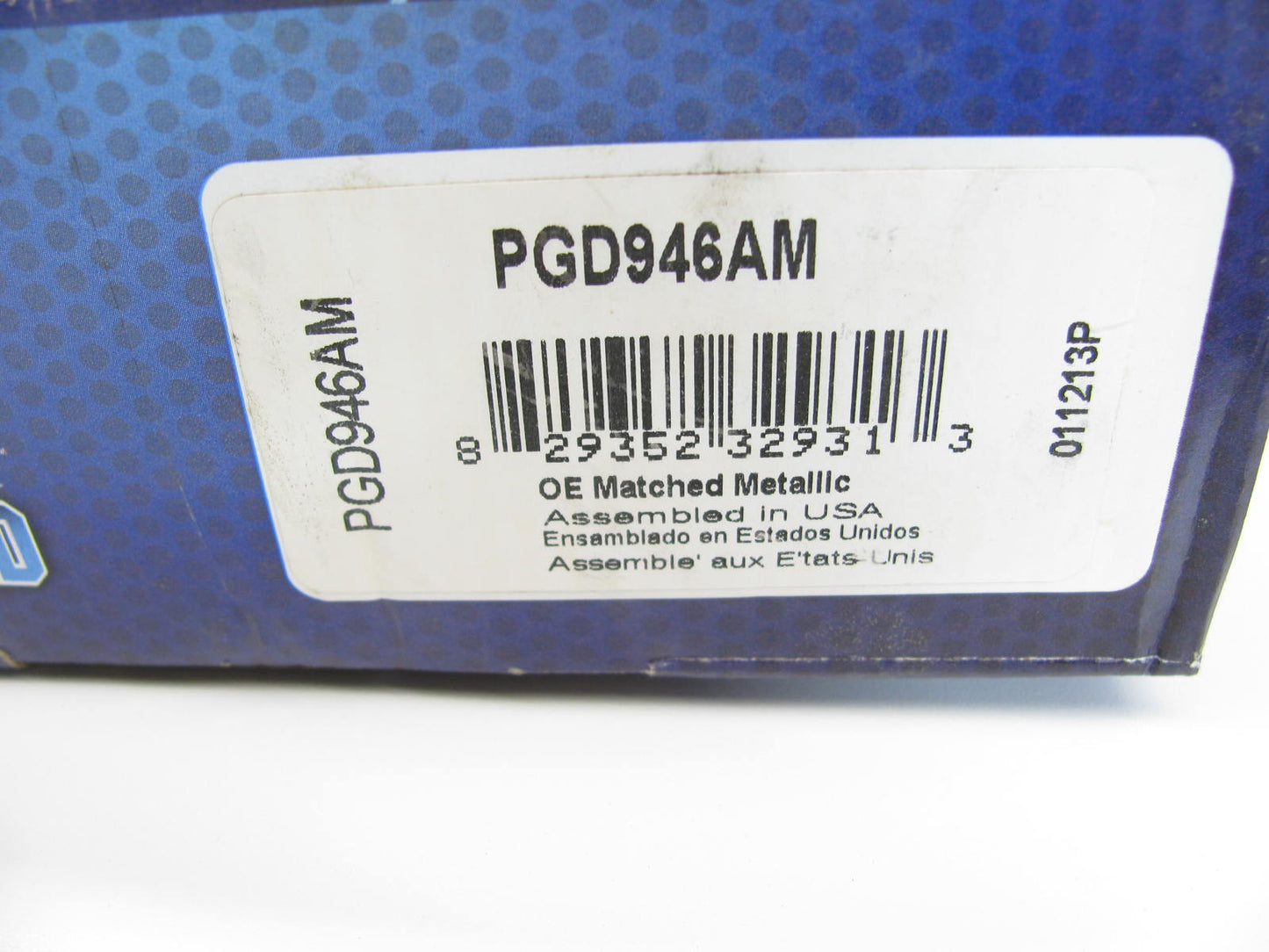 Raybestos PGD946AM Front Disc Brake Pads For 2005-2006 BMW M3 2006-2008 Z4