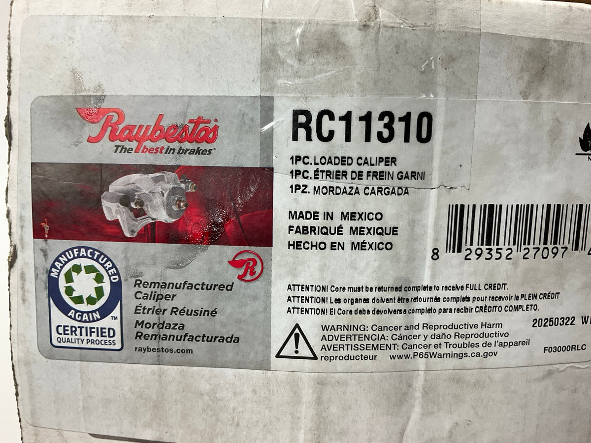 REMAN. Raybestos RC11310 Front Left Disc Brake Caliper For 2003 Dodge Durango