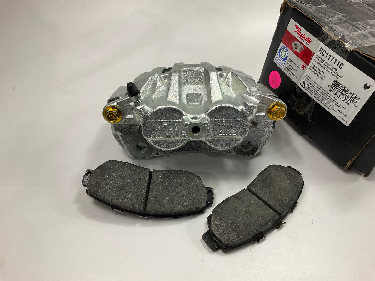 REMAN. Raybestos RC11711C Front Left Disc Brake Caliper And Bracket