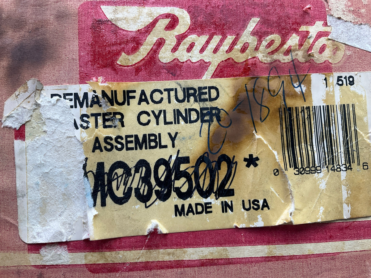 REMAN. Raybestos RMC39502 Brake Master Cylinder 80-84 Cressida, 79-84 Pickup