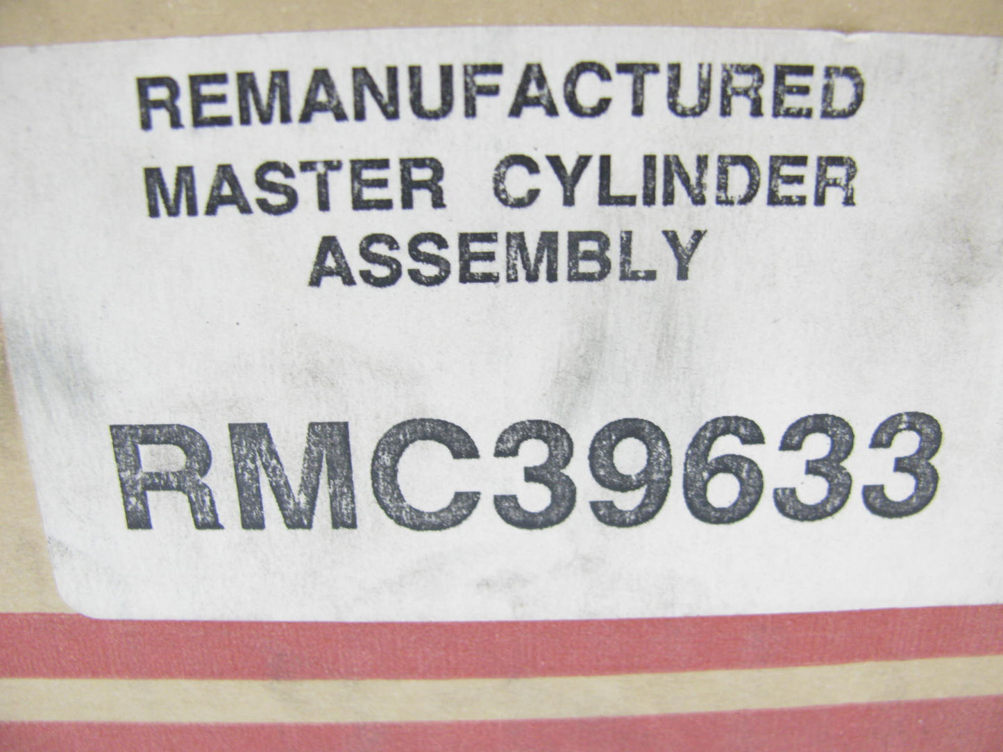 Raybestos RMC39633 Reman Brake Master Cylinder for 1987-1988 Ford Ranger